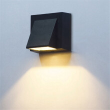 2X 5W Moderne LED Applique Murale Extérieure Étanche Applique Murale Parfaite pour Couloir Cour Porte Terrasse Balcon