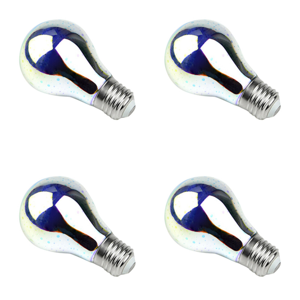 4X Led 3D Firework Effect Led Bulb Led Light Bulb Decoration Lamp 85-265V E27 Holiday Lights,A60 4712400179069
