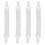 4 Pcs Home White Elastic Mattress Bed Sheet Grippers Clips 1