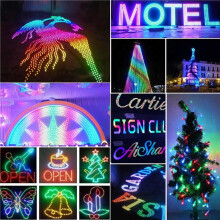 200 Pièces Séries WS2811 RGB LED Pixels Lumière Adressable Individuellement 12mm Diffusé Numérique Polychrome LED Module