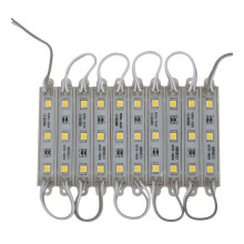 1*10pcs 5050 SMD 3 LED Module LED Strip String Light Waterproof 12V warm white