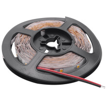 Flexible Led Strip Light 300 LED 3528 SMD Warm White 3100K LED Ribbon 5 Meter or 16 Feet,12 Volt 24 Watt