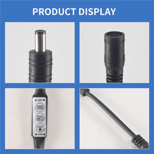 Remote Controller 12A 12V-24V Dimmer for LED tape strips monochrome controller 2