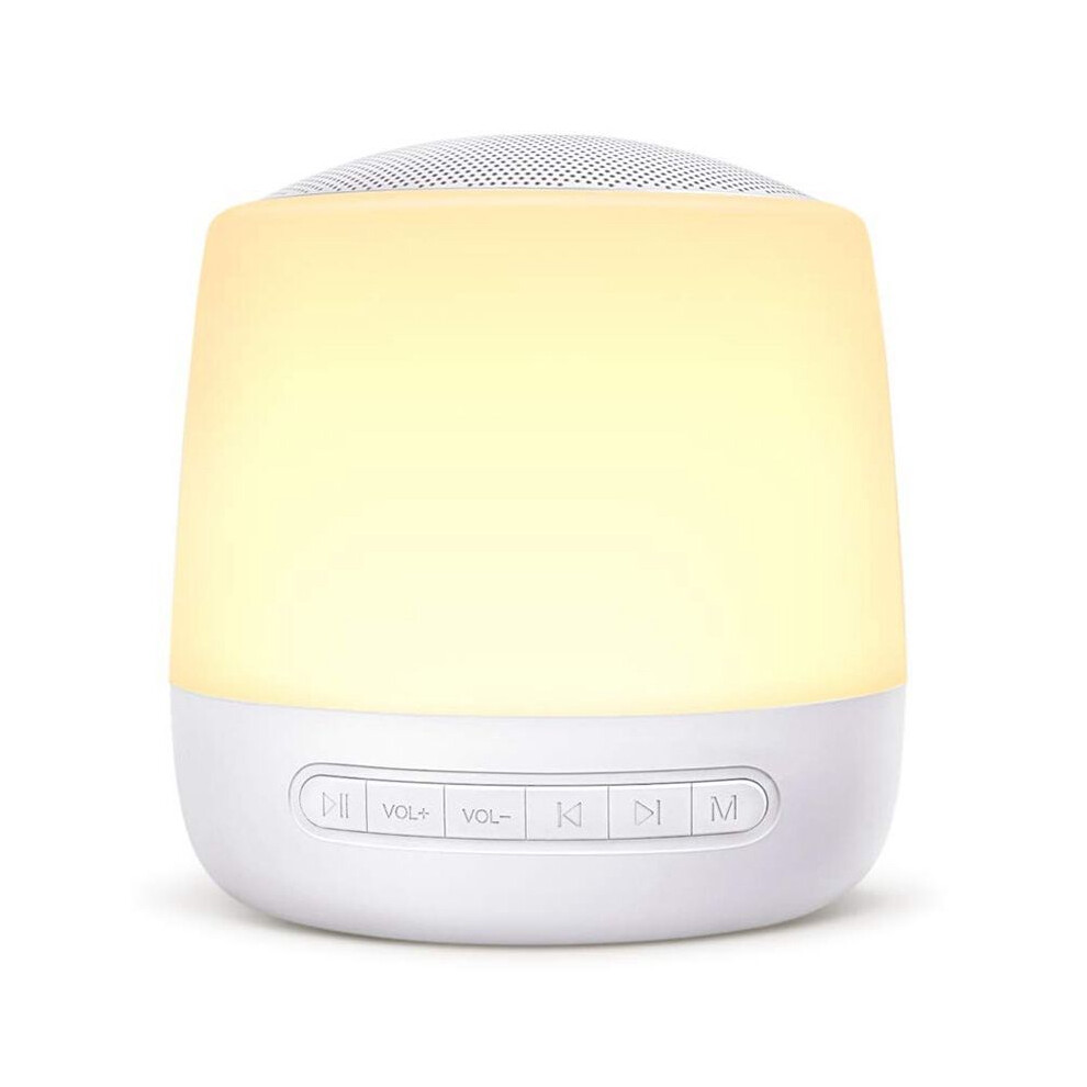 Baby Sound Machine Noise Machine With Night 28 Soothing Sounds 32 Volume Levels Timer & Memory Function Night For Kids With Press White/Light