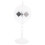20.5cm Glass Windmill Solar Powered Crookes Radiometer Light Mill/Educational Teaching Study Tool/Office Home Decoration 1