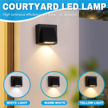 5W Moderne Led Applique Murale Extérieure Étanche Applique Murale Parfaite pour Couloir Cour Porte Terrasse Balcon Jardin