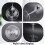 20.5cm Glass Windmill Solar Powered Crookes Radiometer Light Mill/Educational Teaching Study Tool/Office Home Decoration 4