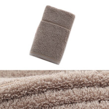 Egyptian Cotton Hampton Bath Sheet Bath Towel Hand Towel, Brown 74x34Cm