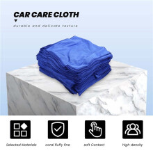 Toalla de Microfibra Absorbente de 100 Uds., Cuidado del Coche, Hogar, Cocina, Lavado, PañO de Lavado Limpio, Toalla Azul