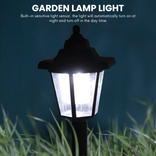 2 X LED op Zonne-, Buitentuinhek, Muurlantaarn, Lichtlamp, Lichtsensor 2