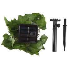 Solar Leuchten Ahorn Blatt Lichter Ketten Wasserdichte AußEn Girlande Solar Lampe Weihnachten für Garten Dekoration-2M 20 LED