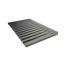 Silicone Dish Drying Mat 32.5X20Cm Size Drainer Mat Protection Heat Resistant Counter Top Mat Sink Non Slip Dish B