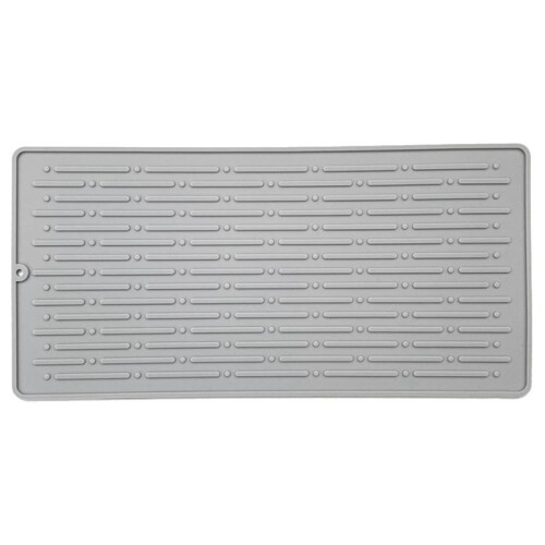 Silicone Square Dish Drying Mat Drain Pad Water Filter Table Placemat Kitchen Heat Resistant Protection Durable B