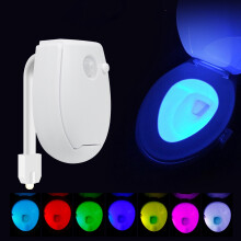 Assento de Vaso SanitáRio com Sensor Luz Noturna Luz de Fundo ImpermeáVel para Vaso SanitáRio Lâmpada Led Vaso SanitáRio Luz