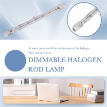 Lampadina Alogena R7S 118 Mm 200 W 230 V Confezione da 10 Lampadine Alogena R7S Lampadine Alogena R7S Dimmerabili