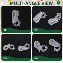 Clips voor Kerstverlichting - Gootclips voor Het Ophangen van Buitenverlichting - Gootclips voor Buiten Hangende Lichtslingers