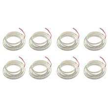 8X 1M 60-3528 SMD Waterproof LED Light Strip DC12V ()