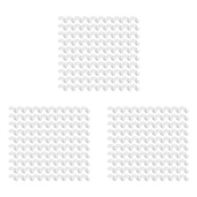 3X Clip de Montage pour Bande de Lumière LED 5730/2835/5050 Support de Montage Snap Translucide (Largeur 14mm, 100 Pièces/Paquet)
