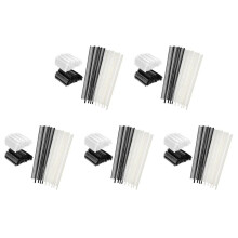 10000Pcs Tag Kit,0.5cm Garment Tag Barb Attachment Price Tags 5000Pcs Black Fasteners and 5000Pcs White Fasteners