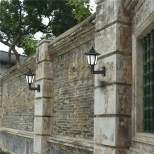 8 X Solar Powered LED Outdoor Garden Fence Wall Lantern Light Lamp Light Sensor