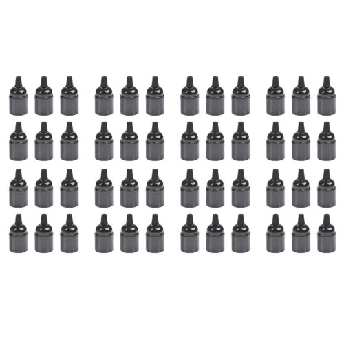 48-Pack Bakelite Lamp Holder E26/ E27 Light Socket Vintage Bulb Socket ES Screw Lampholder for Ceiling/Pendent/Floor