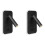 2X Wall Light Backlight USB Charging 330 Degree Rotation Adjustable Wall Lamp Bedside Study Reading Sconce Lamp Black 1