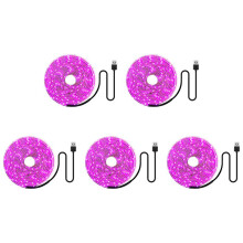 5X LED Grow Light Full Spectrum 5V USB Grow Light Strip 2835 LED Lamps per Piante Serra Idroponica in Crescita 100 cm