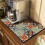 2X Retro Quick-Drying Water-Draining Mat for Kitchen Bar Countertops 1