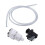 2X 16A Bath Tub Spa Waste Garbage Disposal Self-Lock Air  Push Button 6
