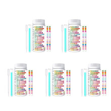 Kits de Prueba de Agua 16 en 1 para Agua Potable - Kit de Prueba de Agua para el Hogar, Kits de Medición de Calidad del Agua (250 Tiras de Prueba)