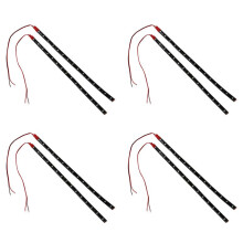 8 X String Lights 15 LED Strips 30 cm Red Light Chain 12V