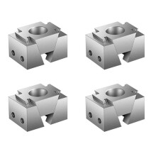 4X Ok Fixture Wedge M6 Erweiterungsmaschine, Tischplatte, Verstellbare Seitliche Feste Klemme, Skulptur, Schnitzwerkzeug, Modellfiguren