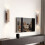2X LED Wall Light Modern Simple Natural Yellow Travertine Wall Light with  and Down Light 3