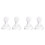4 Pack Stick  Battery Operated Light Bulb, Closet Light Bulb, Self Adhesive Wall Mounted Light Fixture with Pull Chain 1