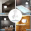 4 Pack Stick  Battery Operated Light Bulb, Closet Light Bulb, Self Adhesive Wall Mounted Light Fixture with Pull Chain 6