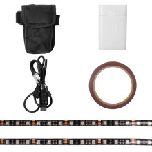 Waterproof LED Strip for M365 Pro 2 1S Mi3 Electric Scooter Switching Skateboard Night Light Strips