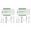 2X 16 Channels Led Stair Light Staircase Controller 2 PIR for Indoor Flexible LED COB Strip Light Without Remote Control 1