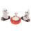 Campfire Gathering 3D Small  Campfire Nightlight Cute Funny Spooky Halloween Party Decorations A 1
