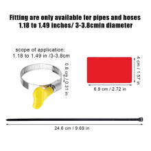 4Set Swimming Pool Pipe Holders, Above Ground Pool Accessories, Pool Accessories, Pool Hoses for Above Ground Pools
