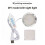5X 3D Printing Model LED Light LED Spotlight 5V Ultra-Thin Night Light USB Adjustable LED Light for Garage Kit Lamp 5