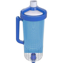 2pcs Pool Cleaner Pool Leaf Canister Permanent Bag AXW538 Replacement for W530 Series Pool Leaf Canister