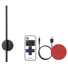 LED Rechargeable Wall Lamp 50 4400mAh Interior Wall Light Remote Control Magnetic Mount Wall Sconces for Pegboard
