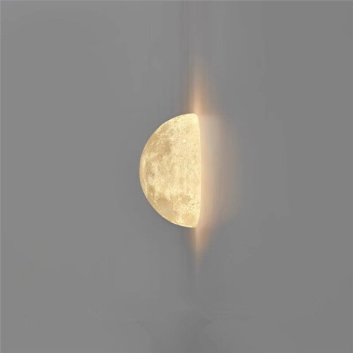 Half Circle Lunar Ceiling Light, Half Circle Wall Light, Hallway Staircase, Bedroom, Bedside, Dining Room, Wall Light 1