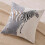 Lot de 2 Housses de Coussin Décoratives en Patchwork Chenille pour Canapé-Lit 45,7 X 45,7 cm 5