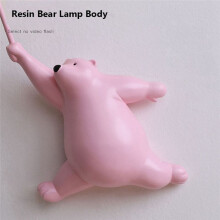 Cartoon Bear LED Sconce Light Wall Lighting Lampe Murale for Family Theme Hotel Kid Children Bedroom Wall Lamps