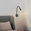 Modern LED Reading Wall Lamp Flexible Hose Bedside Wall Mounted Sconce Bedroom Study Book Wall Light with 5