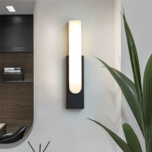 Nordic Imitation Marble Wall Lamp for Living Room Bedroom Bedside Aisle Balcony Simple Luxury Light Indoor Home Decor