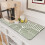 Coffee Mat Hide Stain Rubber Backed Absorbent Dish Drying Mat for Kitchen Counter - Fits Under Coffee Maker or Machine 3