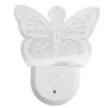 Butterfly Night Light for Kids Plug-in Wall Color Changing Ideal for Nursery Decor and Birthday Gifts US Plug
