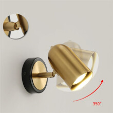 Modern Wall Lamp Beside Bedroom Adjustable Angle LED Wall Lights Living Room Stair Lights Entrance Lighting Fixtures